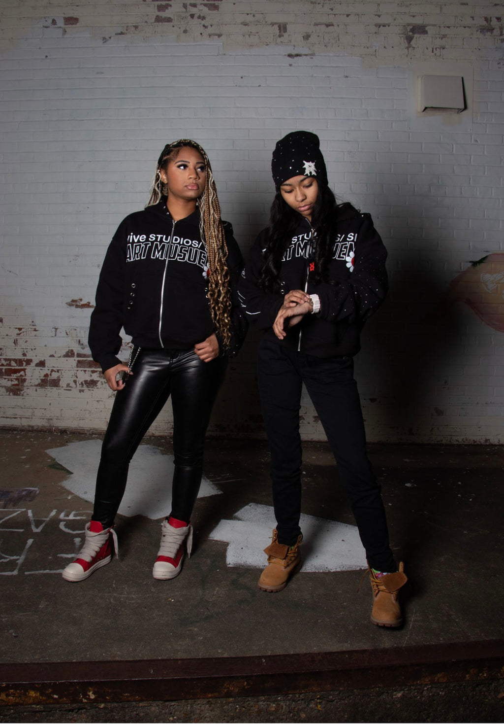 revive apparel crop zip up