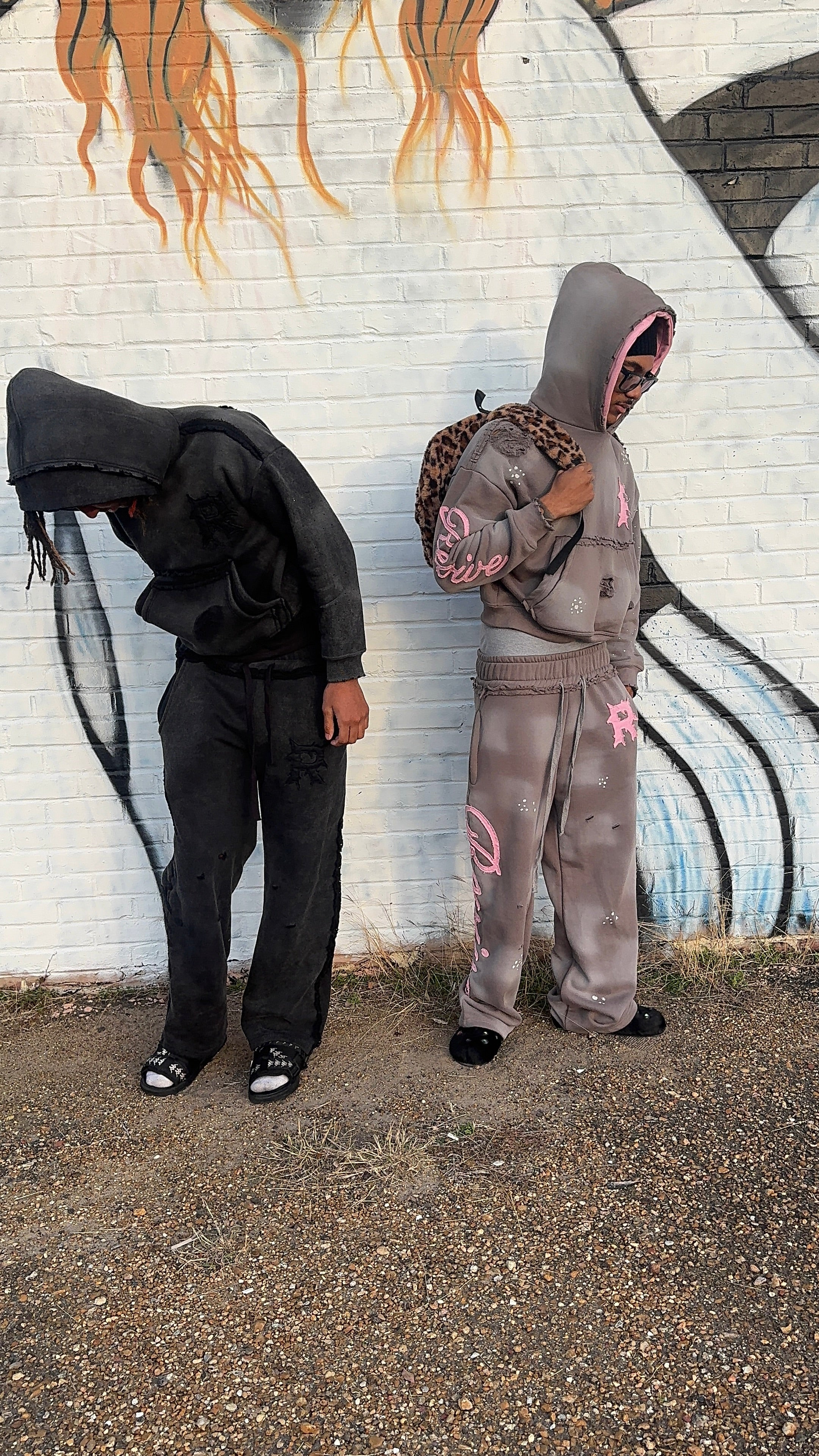 vol.1 Pink blossom sweat suit (set)