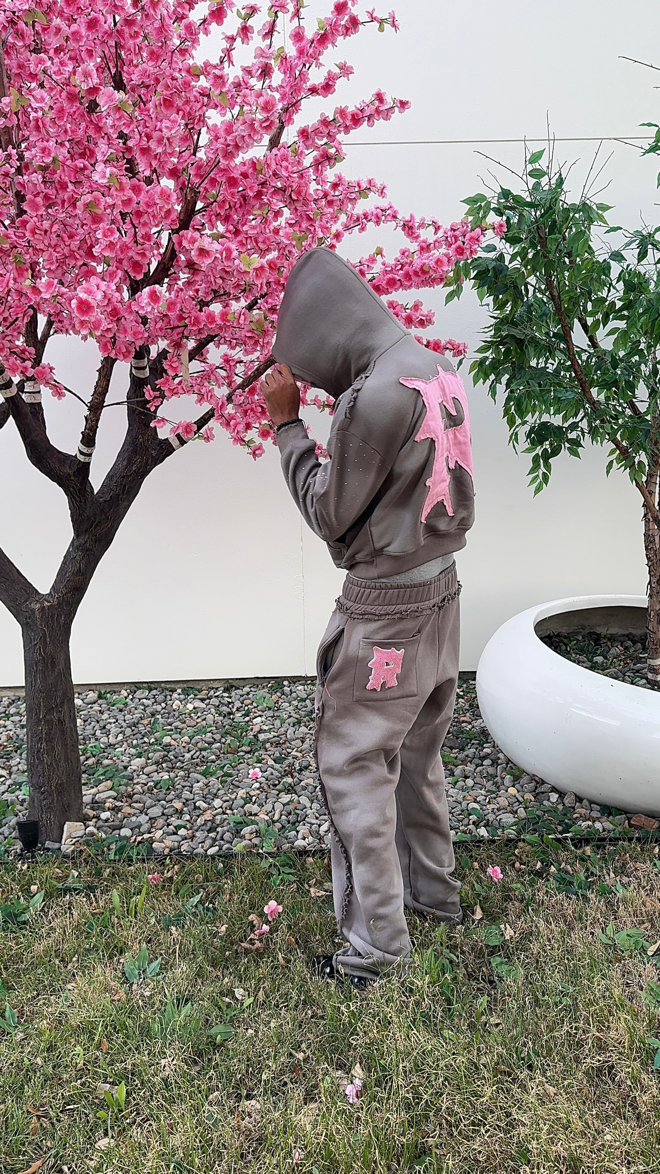 vol.1 Pink blossom sweat suit (set)